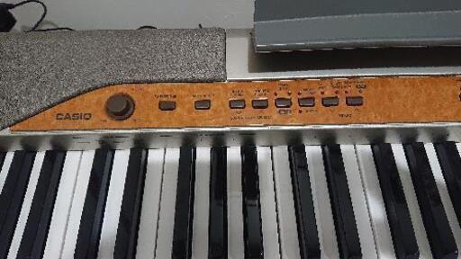 CASIO PX-110 電子ピアノ+ペダル 良品カシオ 電子ピアノ 88鍵 ペダル