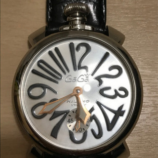 大幅値下げ　美品　ガガミラノ　腕時計　マヌアーレ48mm 裏スケ