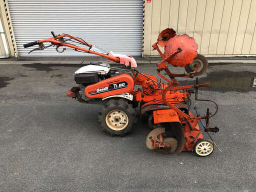 爪程度良く 畝幅1000mm マルチ張り機 平畝整形機 マルチャー クボタ super Goody 8馬力 耕運機 T1-80 初期不良対応します