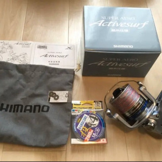 シマノ SHIMANO リール アクティブサーフ 細糸仕様