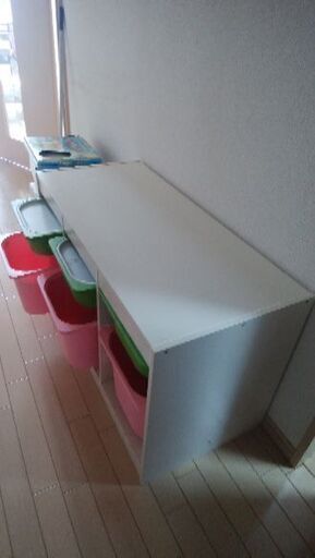 送料込み⭐︎IKEA TROFAST（トロファスト） 収納ボックス6個付き IKEA