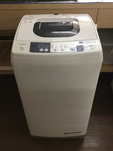 HITACHI 　5k全自動洗濯機