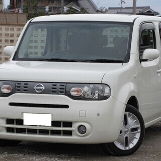 【車検2年満タン渡し】キューブ（総額：36万円）【人気色：ホワイ...