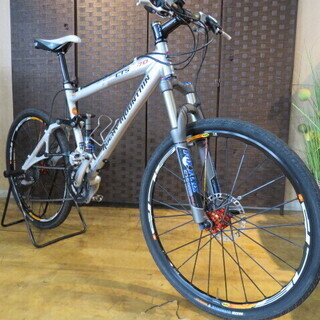 ■ロッキーマウンテン ETS-X70 27速 マウンテンバイク MTB フルサス カスタム多し シルバー 自転車 札幌発