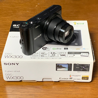 美品　SONY デジタルカメラ Cyber-shot WX300...