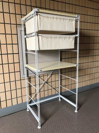 無印良品　スチールユニットシェルフお譲りします。2月12日まで。