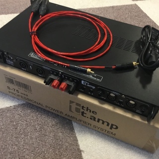 thomann sー75mk2 パワーアンプ ベルデン88760変換ケーブル付