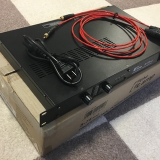 thomann  sー75mk2 パワーアンプ  ベルデン88760変換ケーブル付 thomann sー75mk2 パワーアンプ ベルデン88760変換ケーブル付