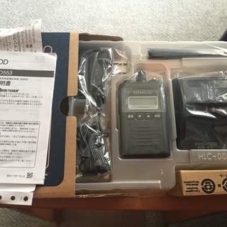 デジタル簡易無線(登録局)TPZ-D553 未使用品