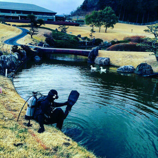 元気のある潜水作業員募集します。