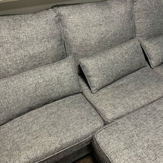 【再出品、再値下げ】組み換えできる3人がけソファ