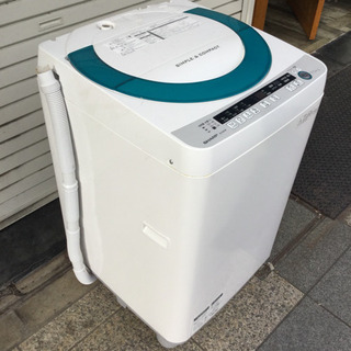 #3341 シャープ 洗濯機 7kg ES-GE70P 2015年製