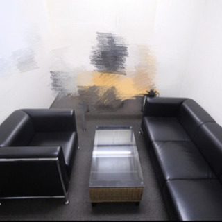 オフィス応接セット 高級応接ソファ（コクヨ製） - 家具