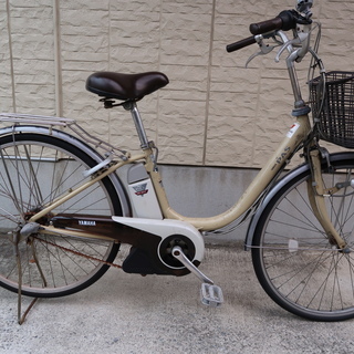 電動アシスト自転車 ヤマハ電動自転車 パス26インチ