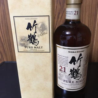 竹鶴21年終売品　ウイスキー