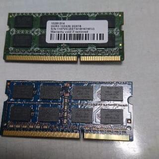 ノートパソコン用メモリ2gb 3 にゃんこ大臣 葛飾のpcパーツの中古あげます 譲ります ジモティーで不用品の処分