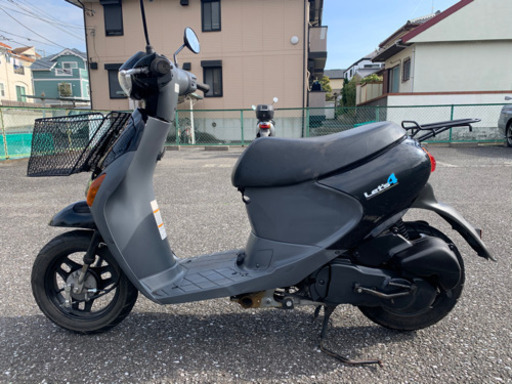 スズキ レッツ4 50 cc 原付 スクーター 4スト 実動 美車 書類 鍵あり