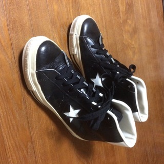 CONVERS　レザー　コンバース　ハイカット　ワンスター　US...