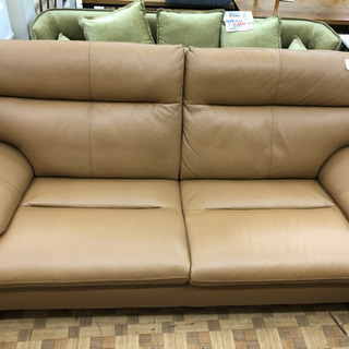 3人掛けソファ FIRENZE 3P-2S B-M04 本革使用★着払可（自社配送時）