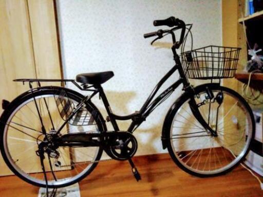 ママチャリ折りたたみ自転車
