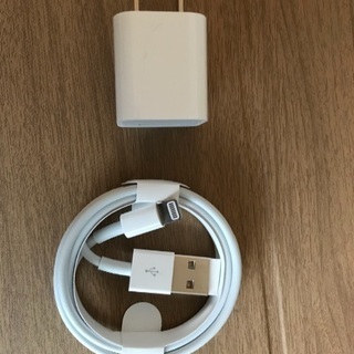 Apple純正ライトニングケーブル&充電器 iPhoneの付属品