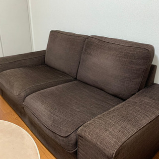【ネット決済】《美品》IKEA シーヴィグ　2人掛けソファ