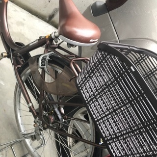 ふらっかーず 子供乗せ自転車本体 22/26 後ろカゴ 【公式通販】