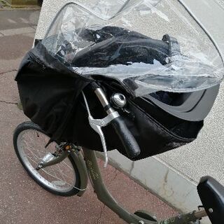 【お取引中】子供乗せ自転車20インチ