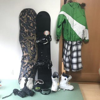 BURTONスノーボード一式値段交渉可