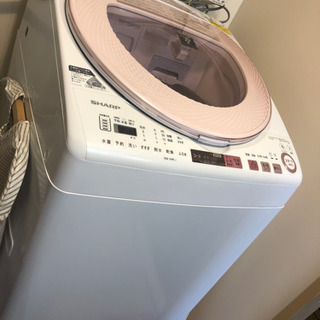 SHARP プラズマクラスター搭載洗濯乾燥機　形名ES-TX8A SHARP プラズマクラスター搭載洗濯乾燥機 形名ES-TX8A