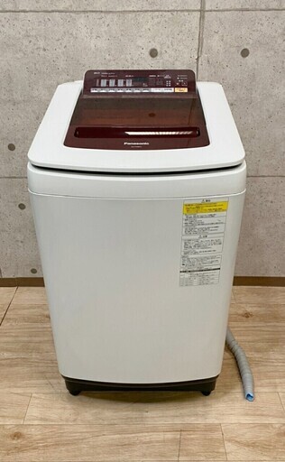 1*121 洗濯機 Panasonic パナソニック 8.0kg NA-FW80S1 2014年製 電気洗濯乾燥機 エコナビ