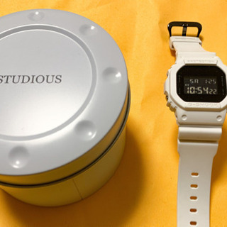 STUDIOUS限定別注DW-5600E-1 WHITE EDITION