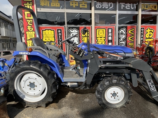 イセキ トラクター 20馬力 ローダー付き TH20-Q 稼働時間1016h 農機具 イセキ トラクター 20馬力 ローダー付き TH20-Q 稼働時間1016h 農機具
