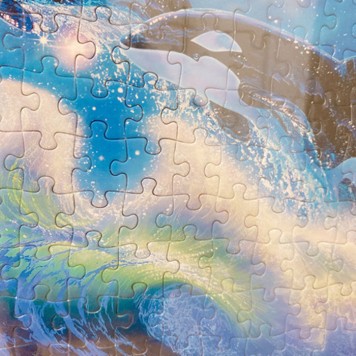 クリスチャン ラッセン 1000ピースパズル 完成品 蓄光 Naaan 古島のパズルの中古あげます 譲ります ジモティーで不用品の処分