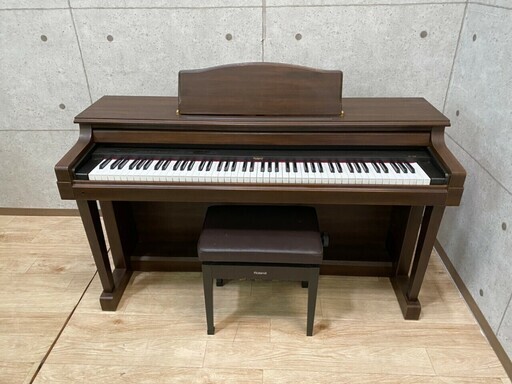 12*110 電子ピアノ ローランド Roland HP-3800G 椅子付き スツール・説明書あり