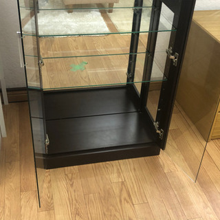 【リサイクルサービス八光　田上店　配達・設置OK】スリムタイプ　ガラスショーケース リサイクルサービス八光 田上店 配達・設置OK】スリムタイプ ガラス