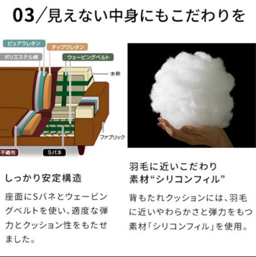 【値下げしました】使用歴1年 L字コーナーソファ カウチ クッション2個付き