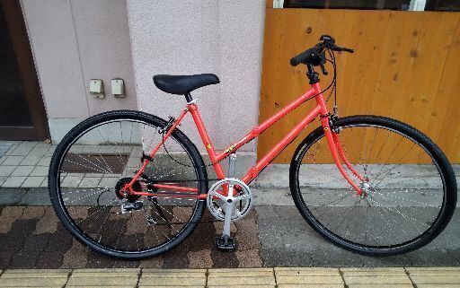 miyata FORIO[フォリオ]700c 折り畳みクロスバイク 7speed/レッド