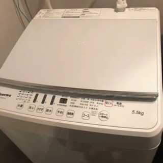 配送無料🚛 全自動洗濯機 🎖 洗濯機⭐️5.5kg
