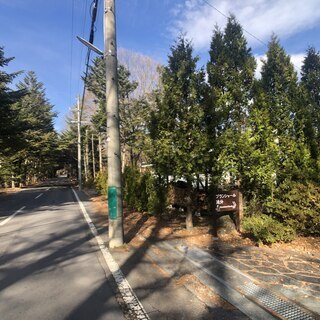 軽井沢追分10.5坪　道路沿いなので看板用地にオススメの画像