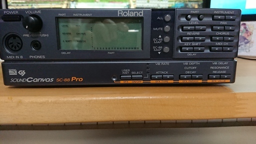【売ります】Roland SC-88Pro