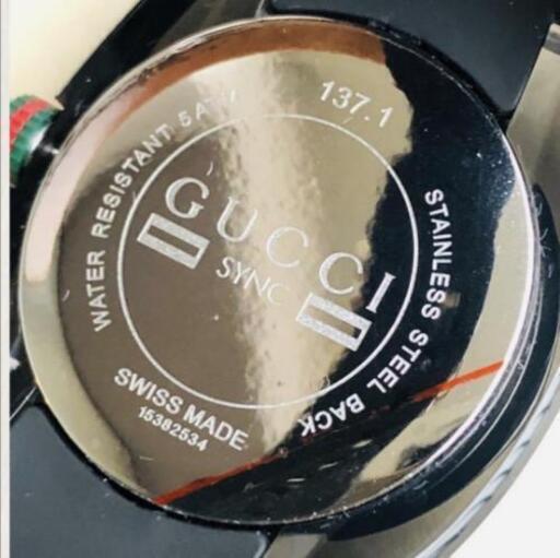 ✩海外限定◆新品◆GUCCI SYNC 定価約6万◆クォーツ