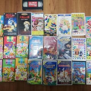 子供用ビデオ(VHS)各種