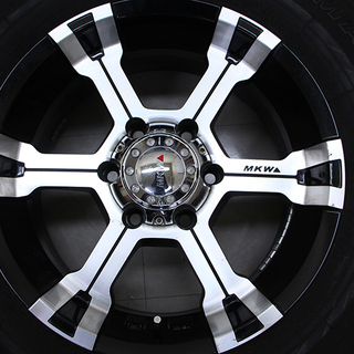MKW MK-36 17×8J 6H PCD139.7 ＋27？ YOKOHAMA GEOLANDAR H/T 275/65 17R 16年製(T1468wYGG) MKW MK-36 17×8J 6H PCD139.7 ＋27？ YOKOHAMA GEOLANDAR H/T 275/65