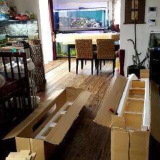 1800×250×250水槽 リフジウム水槽 新品未使用 1800×250×250水槽 リフジウム水槽 新品未使用