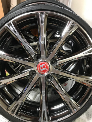 購入者が決まりました) 軽カー 17インチ - タイヤ、ホイール 