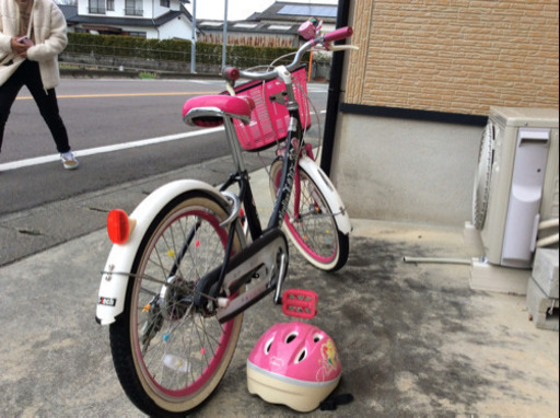 【決まりました！】子供用自転車２０インチ　ヘルメット付き