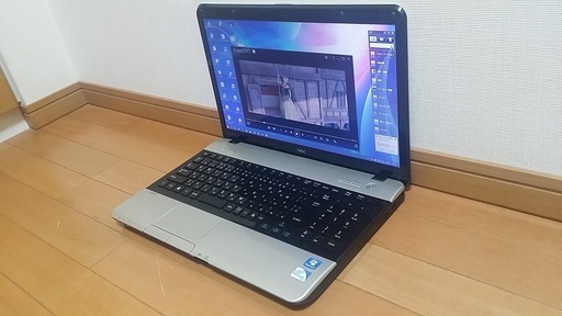 Windows10 NECノートパソコン USBマウスプレゼント中 (15.6型 Pentium PowerDVD)