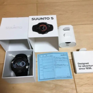 値下げ　新品　SUUNTO 5 ALL BLACK色　GPS スマートウォッチ　腕時計