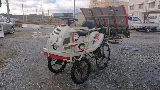 三菱 田植え機 MPR4 4条 リコイルスタート クランク式